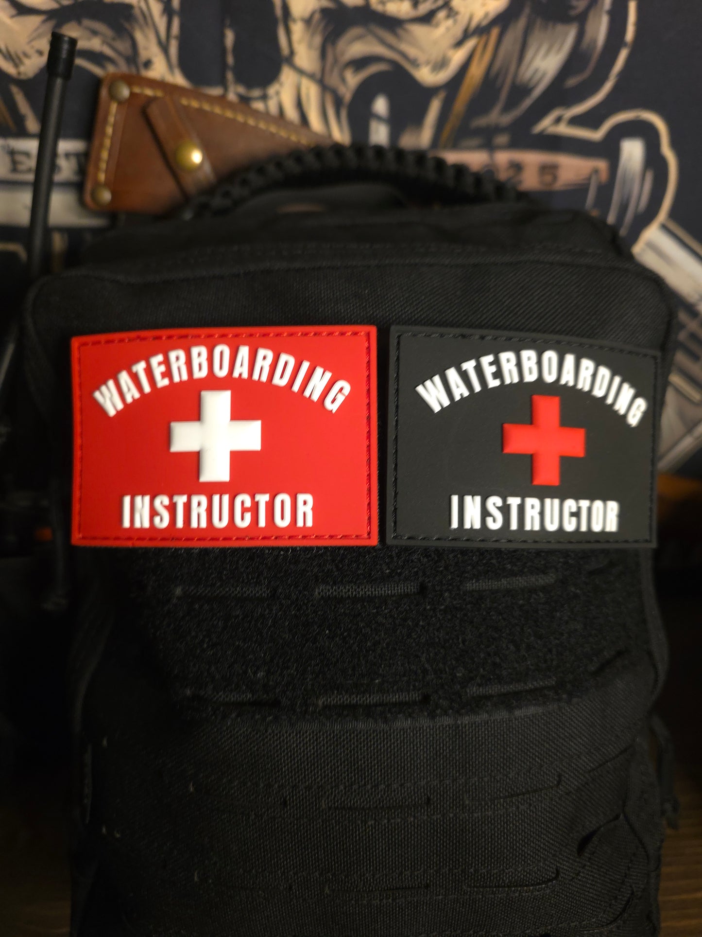 Waterboarding Instructor Patch — Tactical Morale Patch for Gear, Bags & Plate Carriers
