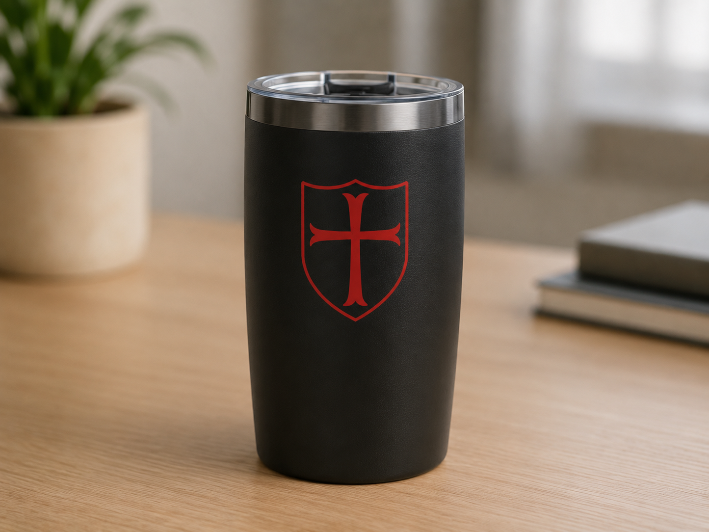 Knights Templar Cross Decal 2 Pack