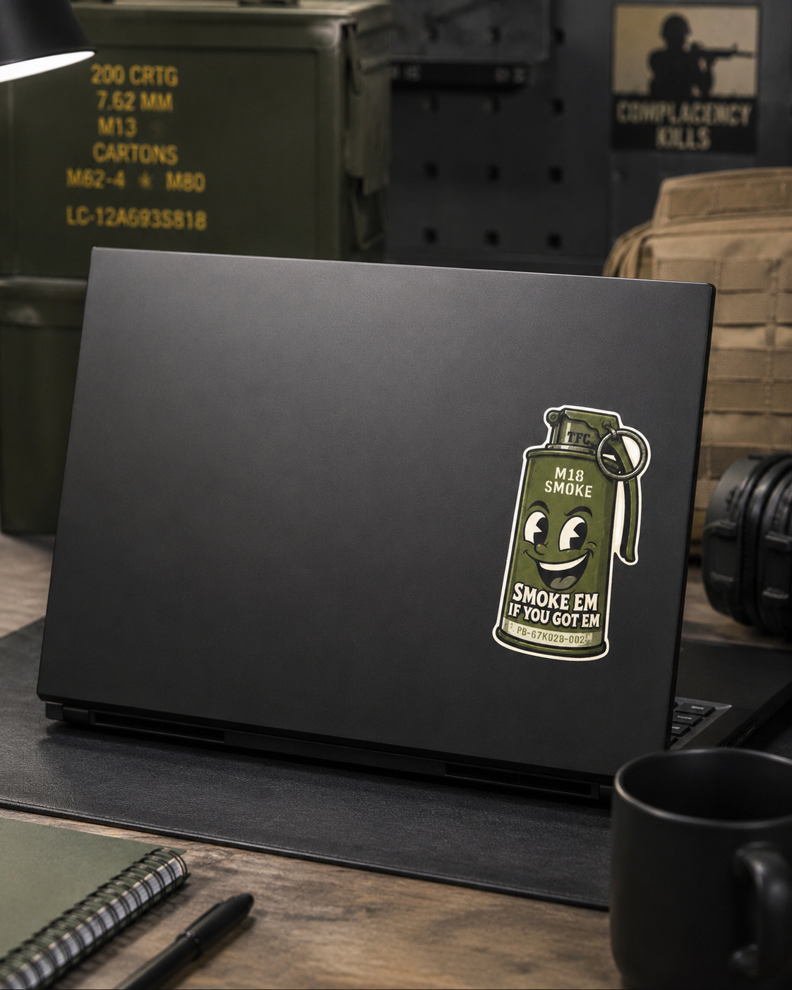 Smoke Em If You Got Em M18 Smoke Grenade Sticker Packs