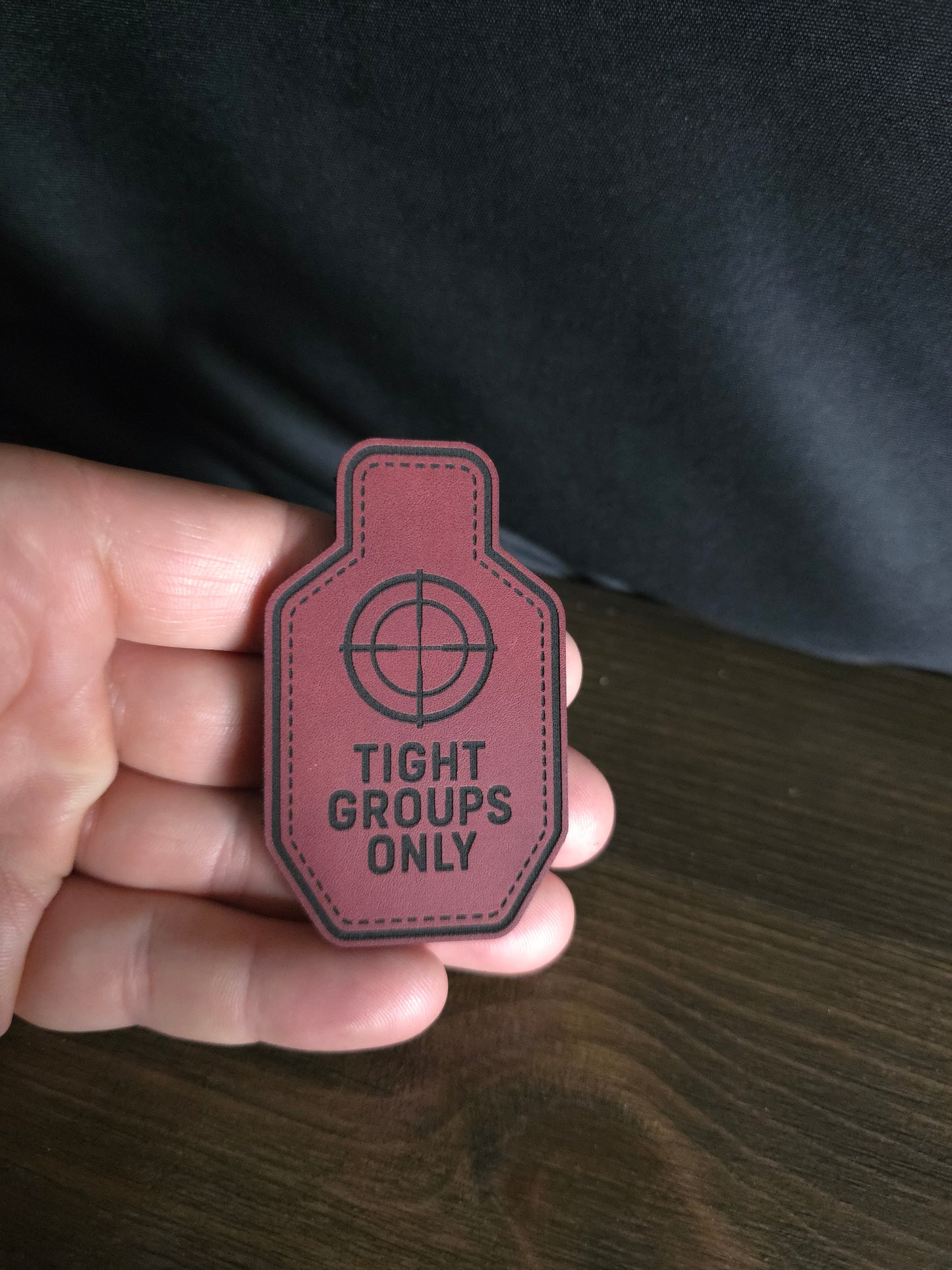 Tight Groups Only Tactical Morale Patch | Precision Shooter Patch | Range Bag, Plate Carrier, EDC Gear Patch | Hook & Loop