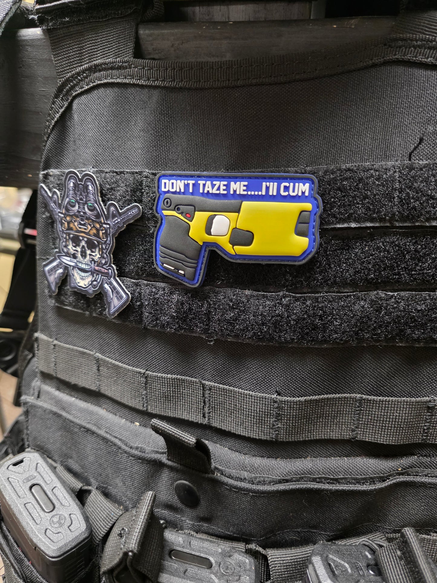 Don’t Taze Me Patch – Funny Tactical Morale Patch for Backpacks & Gear