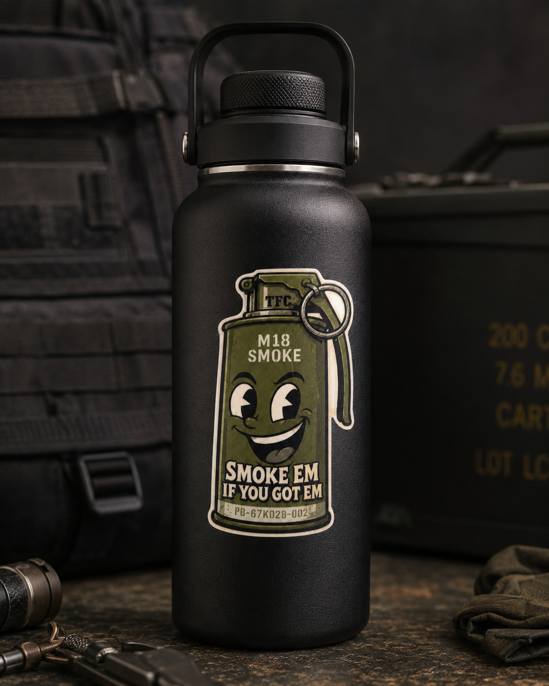 Smoke Em If You Got Em M18 Smoke Grenade Sticker Packs