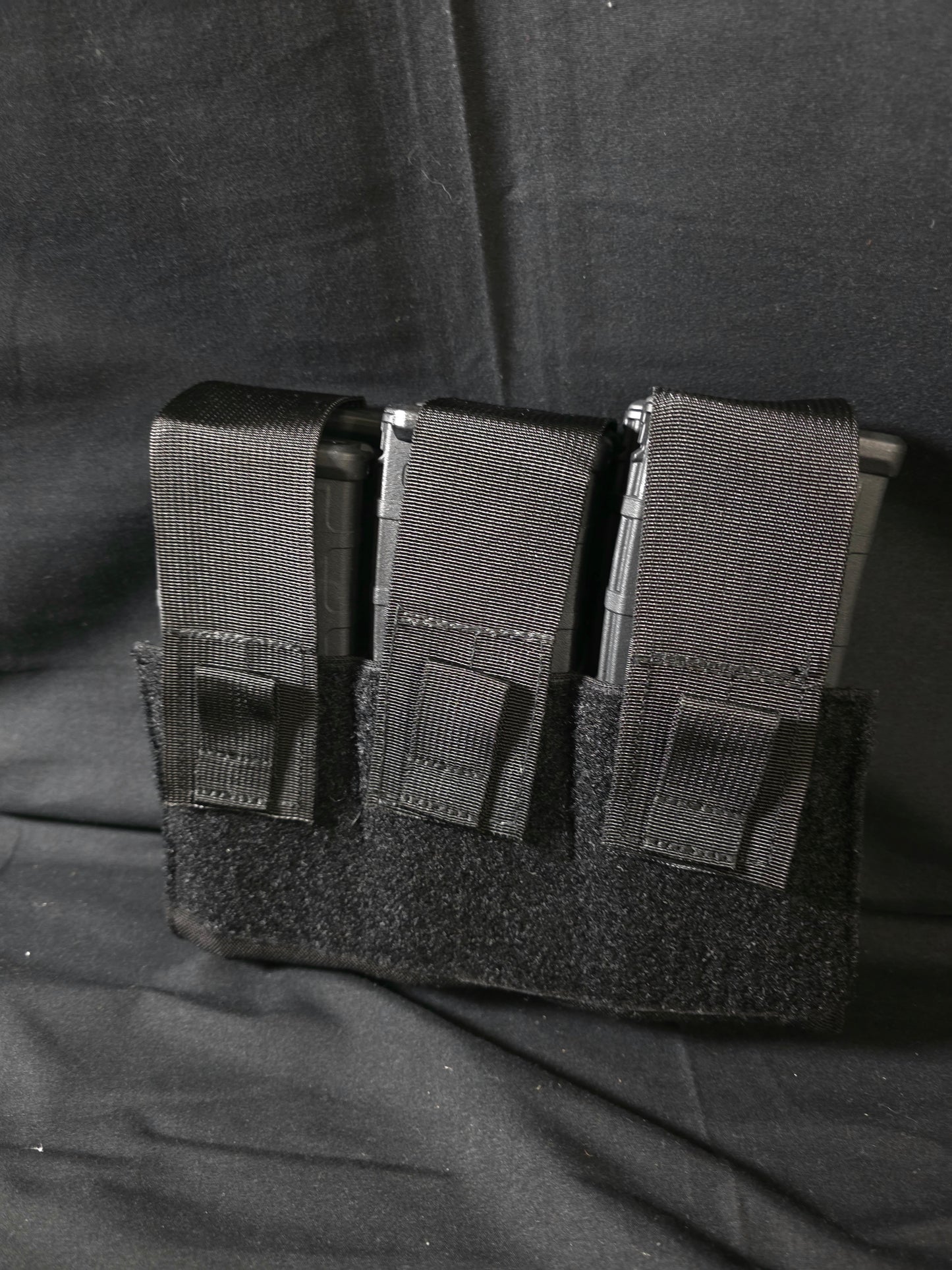 London Bridge Trading Triple M4 Magazine Pouch – Black MOLLE Tactical Gear